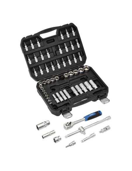 Jeu de douilles et d'embouts métriques DRAPER HI-TORQ®, 3/8" Sq. Dr. (58 pièces)