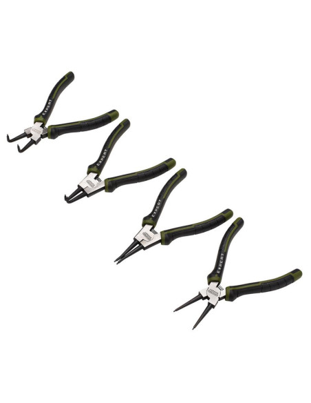 Jeu de pinces à circlips DRAPER - 180 mm (4 pièces)