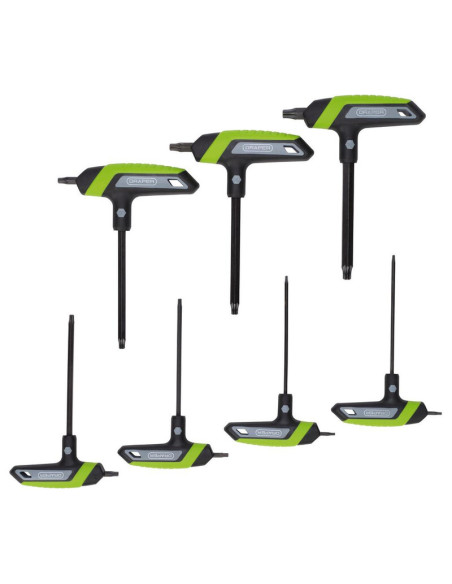 Jeu de clés hexagonales DRAPER TX-STAR® et métriques à poignée en T (14 pièces)