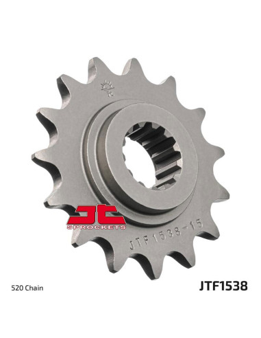 Pignon JT SPROCKETS acier anti-bruit