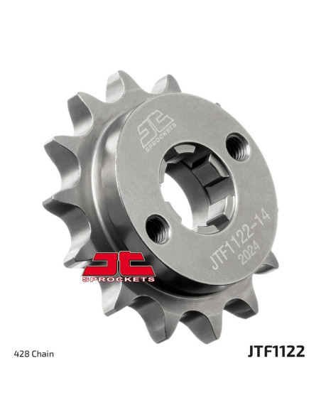 Pignon JT SPROCKETS acier standard  1122 - 428 Pignon JT SPROCKETS acier standard  1122 - 428