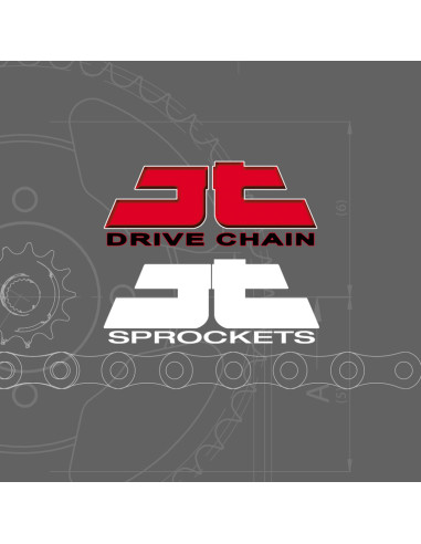 Kit chaîne JT/JT 428HDR 15/47 standard - couronne standard