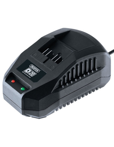 Chargeur de batterie DRAPER Li-ion D20 20 V, 2,4 A