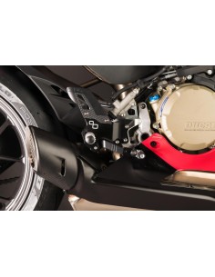 LIGHTECH Repose-pieds arrière réglables avec repose-pieds fixes (usage piste)