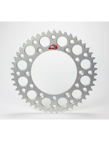 Couronne RENTHAL aluminium Ultra-Light anti-boue 441U - 428