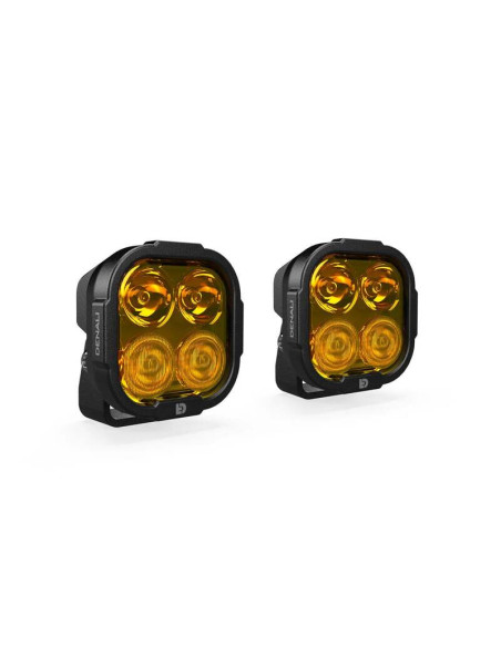 Kit d'éclairage universel DL4 lentille orange avec câblage Premium