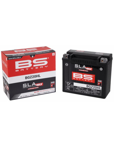 Batterie BS BATTERY SLA Max sans entretien activée usine - BGZ20HL