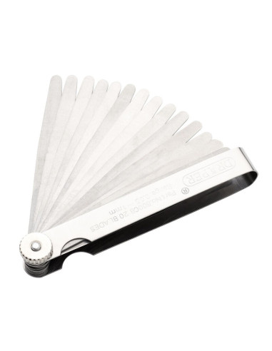 Jeu de 20 jauges d'épaisseur métriques DRAPER