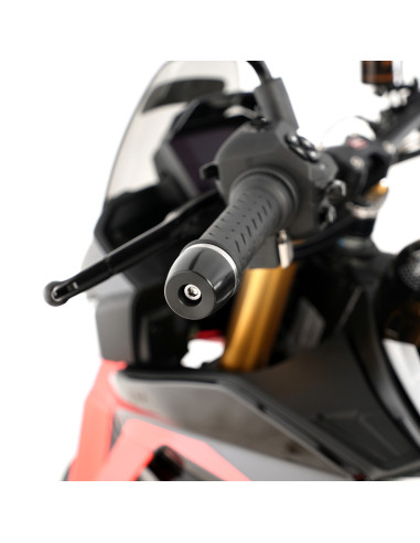 Embouts de guidon R&G RACING Noir Embouts de guidon R&G RACING Noir
