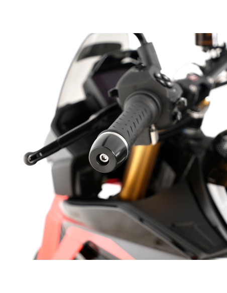Embouts de guidon R&G RACING Noir Embouts de guidon R&G RACING Noir