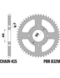 Couronne PBR acier standard - 415 2