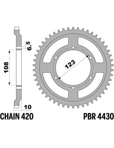 Couronne PBR acier standard - 420 2