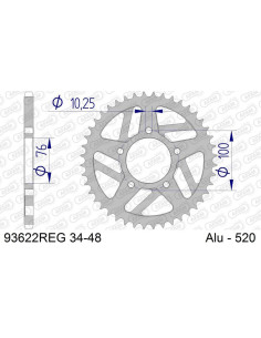 Couronne AFAM Aluminium Standard - 520