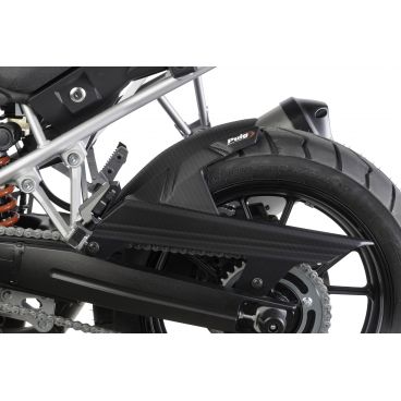 Garde boue arriere PUIG type S pour SUZUKI DL1000 V-STROM 14 - 20 carbon