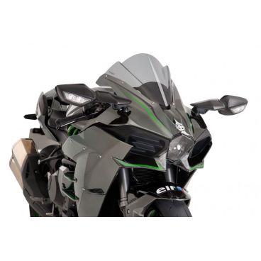 Bulle racing PUIG pour KAWASAKI NINJA H2/H2R 15 - 19 fumé claire