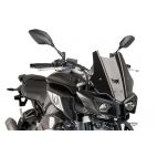 Bulle racing PUIG pour YAMAHA MT-10 2016 2018 noire Bulle racing PUIG pour YAMAHA MT-10 2016 2018 noire