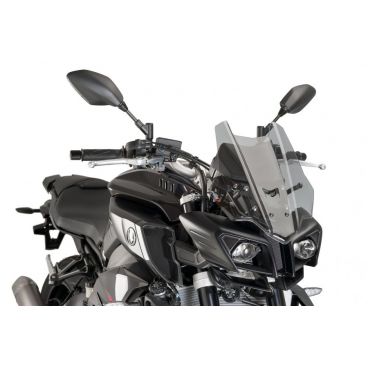 Bulle racing PUIG pour YAMAHA MT-10 2016 2018 fumé claire Bulle racing PUIG pour YAMAHA MT-10 2016 2018 fumé claire