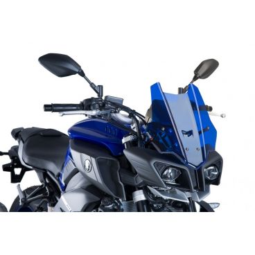 Bulle racing PUIG pour YAMAHA MT-10 2016 2018 bleu Bulle racing PUIG pour YAMAHA MT-10 2016 2018 bleu
