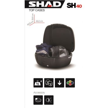 TOP CASE SHAD SH 40 TOP CASE SHAD SH 40
