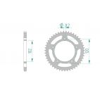 Kit chaine AFAM acier APRILIA RS 50 pas 420 2003 à 2005