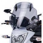 Pare brise PUIG STREAM avec visiére 6893H monté