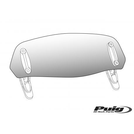 Deflecteur PUIG a clipser pour bulle touring ou origine 6319