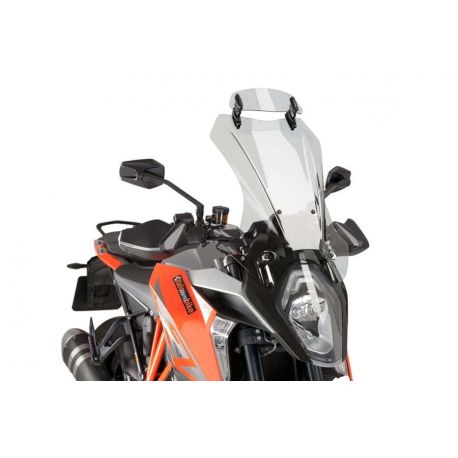 Deflecteur PUIG a clipser pour bulle touring ou origine 6320 Fumé Deflecteur PUIG a clipser pour bulle touring ou origine 6320 Fumé