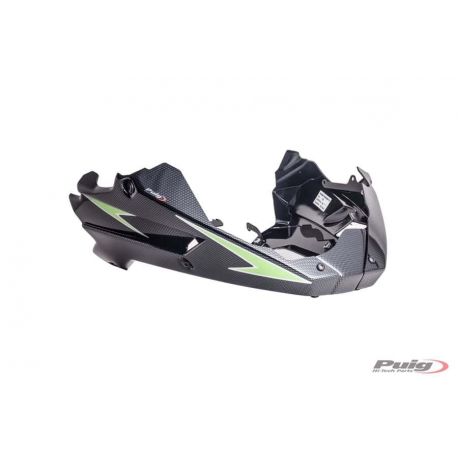 Sabot moteur PUIG pour KAWASAKI Z800 2013-2017 vert