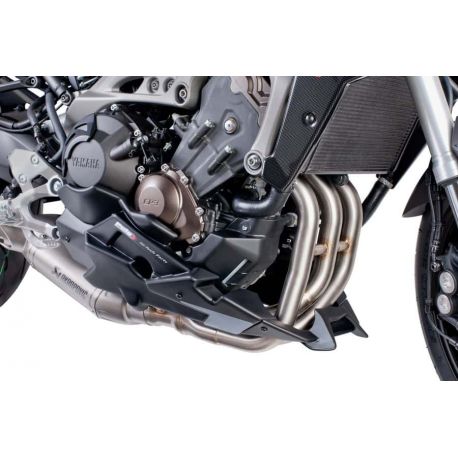 Sabot moteur PUIG pour YAMAHA MT-09 / TRACER AVEC ÉCHAPPEMENT AKRAPOVIC