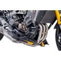 Sabot moteur PUIG pour YAMAHA MT-09 / TRACER AVEC ÉCHAPPEMENT AKRAPOVIC Sabot moteur PUIG pour YAMAHA MT-09 / TRACER AVEC ÉCHAPPEMENT AKRAPOVIC