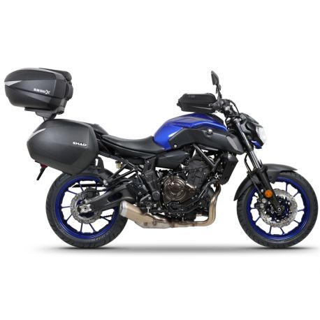Fixation 3P system SHAD pour YAMAHA MT-07 2013 2018 3 valises