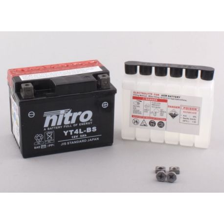 Batterie de moto NITRO YT4L-BS