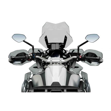 Kit PUIG electrique pour bulle BMW R1200 GS 2013 2018 haute vue arriere Kit PUIG electrique pour bulle BMW R1200 GS 2013 2018 haute vue arriere