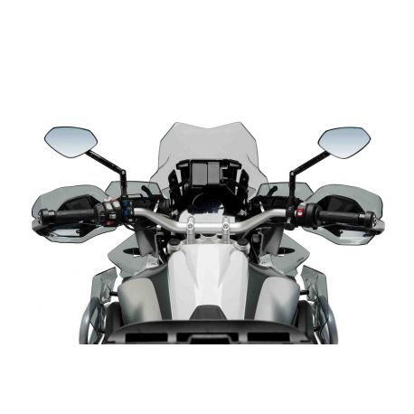 Kit PUIG electrique pour bulle BMW R1200 GS 2013 2018 vue bas arriere Kit PUIG electrique pour bulle BMW R1200 GS 2013 2018 vue bas arriere