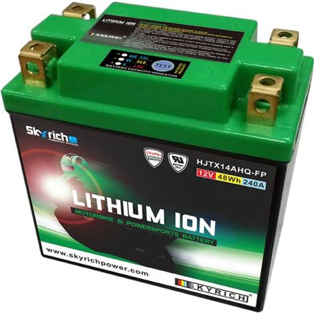 Batterie Lithium SKYRICH pour moto HJTX14AHQ-FP