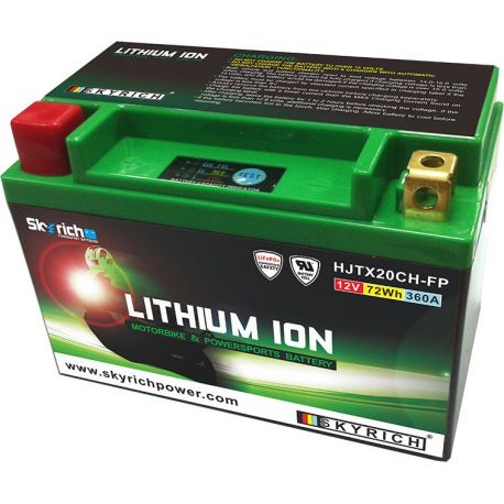 Batterie Lithium SKYRICH pour moto HJTX20CH-FP
