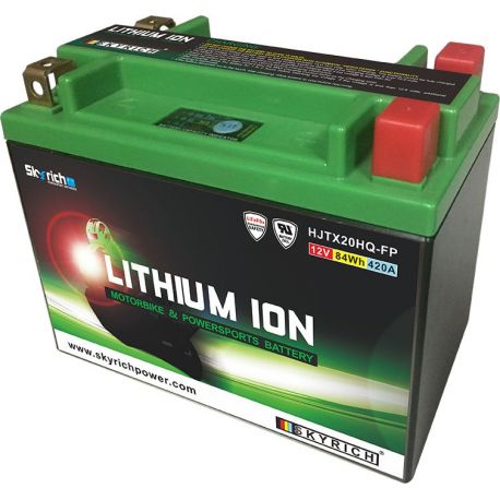 Batterie Lithium SKYRICH pour moto HJTX20HQ-FP