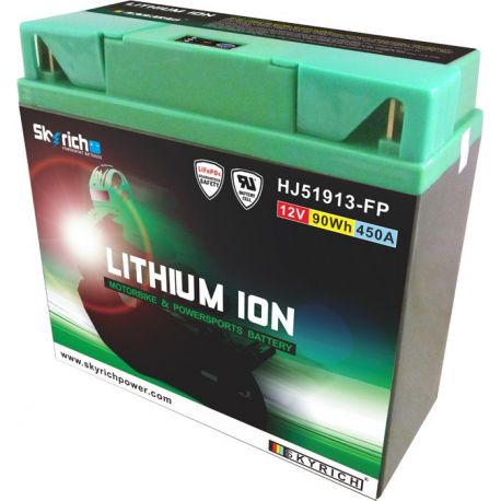 Batterie Lithium SKYRICH pour moto HJ51913-FP