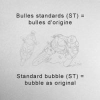 Bulle standard APRILIA 125...