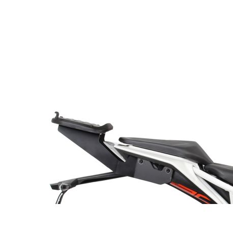 Porte paquet SHAD Top Master pour KTM DUKE 125/250/390 2017 2019 gros plan sans top case
