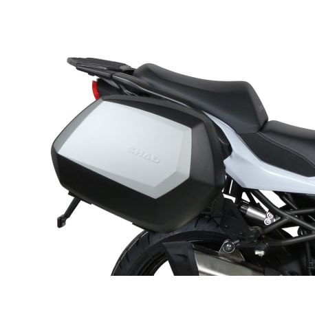Fixation 3P system SHAD pour KAWASAKI VERSYS 1000 2019 valise gros plan