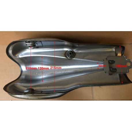 Reservoir essence Benelli Mojave type 2 dessous et dimension