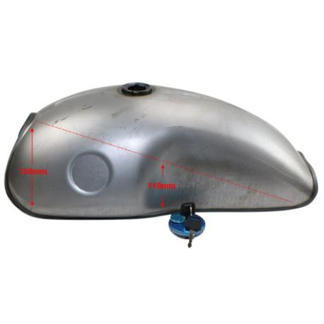 Reservoir essence Benelli Mojave type 2 cotes exterieur