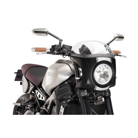 Tête  de fourche semi carénages Universel diametre 180mm carbone Tête  de fourche semi carénages Universel diametre 180mm carbone