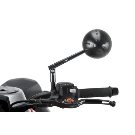 Rétroviseur PUIG RETRO noir gauche Rétroviseur PUIG RETRO noir gauche