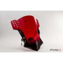 Pare brise PUIG RAFALE 5881 pour phare non rond rouge