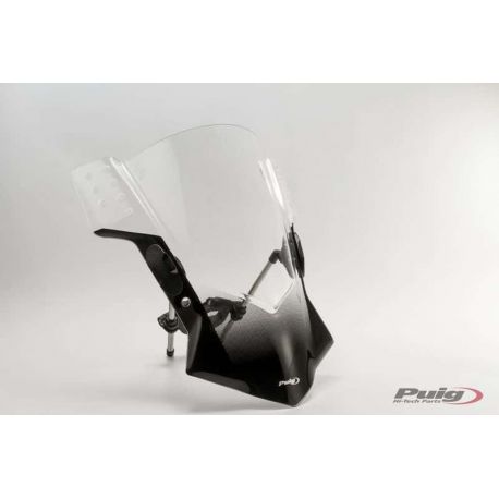 Pare brise PUIG RAFALE 5881 pour phare non rond transparent