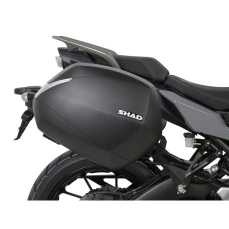 Fixation 3P system SHAD pour YAMAHA 900 TRACER 2018 2019 gros plan