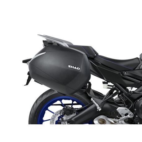 Fixation 3P system SHAD pour YAMAHA 900 TRACER 2018 2019 toutes valises gros plan