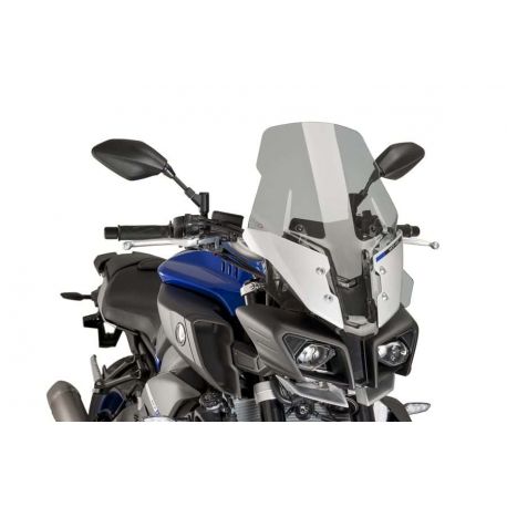 Bulle Touring PUIG pour YAMAHA MT-10 2016 2018 fumé claire
